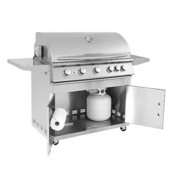 The 40-inch Sizzler Cart Mount Grill from Summerset Professional Grills.