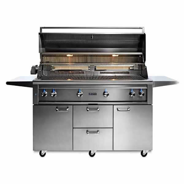 The 54-inch Professional Cart Mount Gas Grill from Lynx.